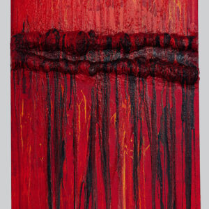 Leinwand "Der Riss II - von innen zerrissen"