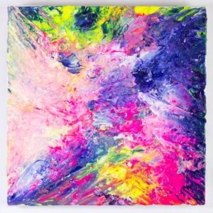 Leinwand "Farbentanz"