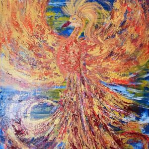 Leinwand "Phönix - Kraftsymbol des Jahres"