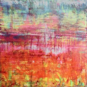 Leinwand "Tiefenrausch in Magenta"